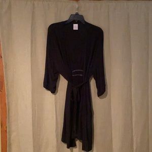 Thin black robe